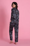 Zivame Satin Pyjama Set - Vapor Blue — thumbnail 3